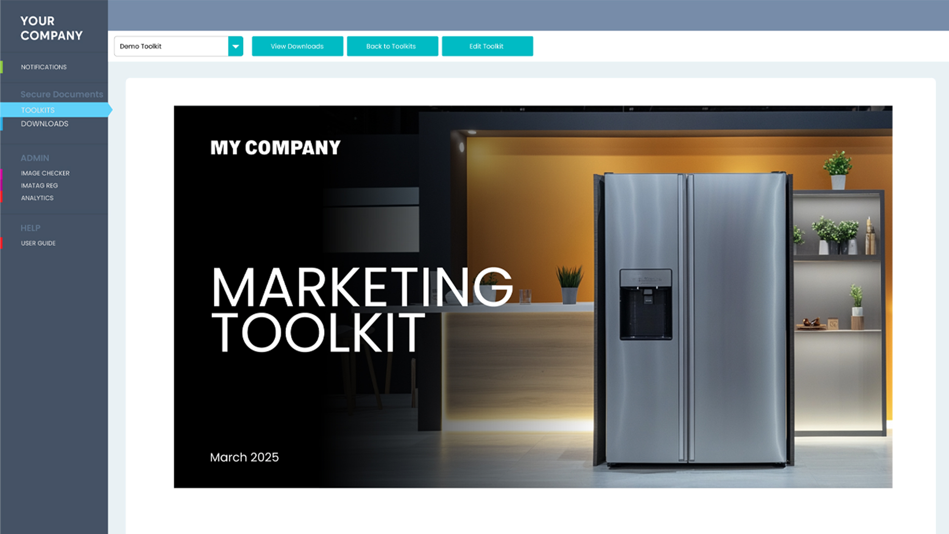Secure retail asset sharing and planogram management for product launches