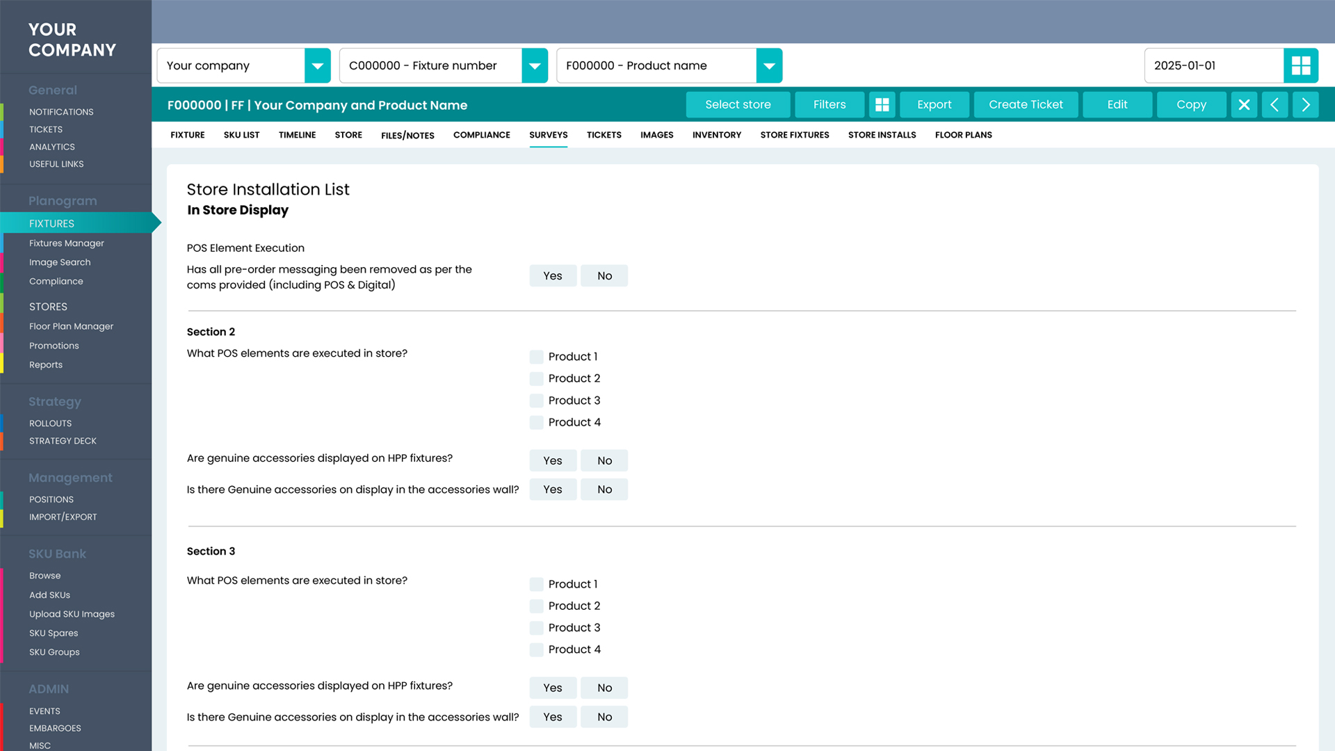 Stay ahead of the curve with retail fixture compliance surveys